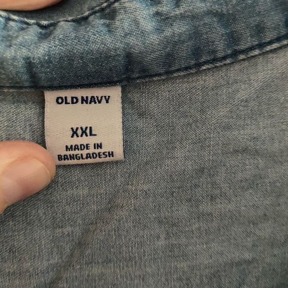 Denim Shirt Dress - Picture 2 of 2